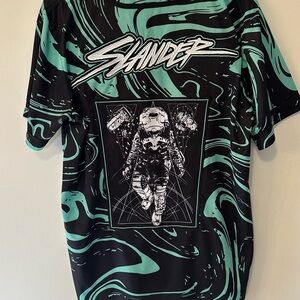 Slander Green Marble Jersey